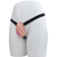FAAK - Clitoris Chastity Cage w Belt & Plug - Skin 照片