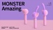 Monster Pub - Monster 神奇按摩棒 - 粉紅色 照片-24