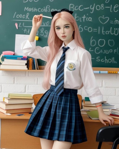 Yoshie European Skinny Realistic Sex Doll, Ultra Soft TPE 158 cm (5'2 ft) photo