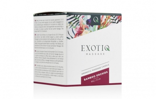 Exotiq - 竹兰花按摩蜡烛 - 60g 照片