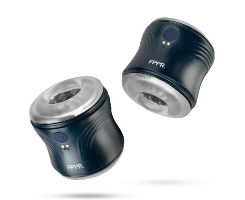 FPPR - 2 Sided Vibro Masturbator - Blue photo