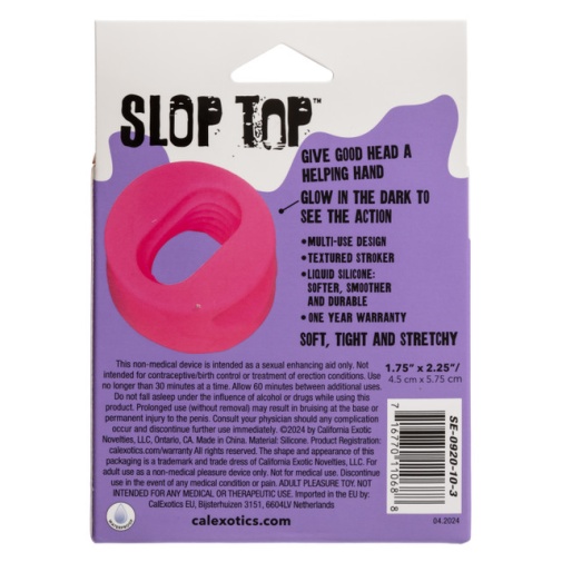 CEN - Slop Top Filthy Glow Stroker - Pink 照片