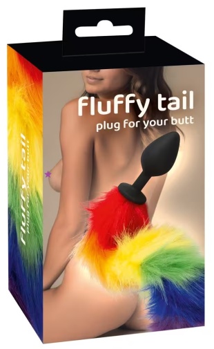 You2Toys - Fox Tail Plug - Rainbow photo