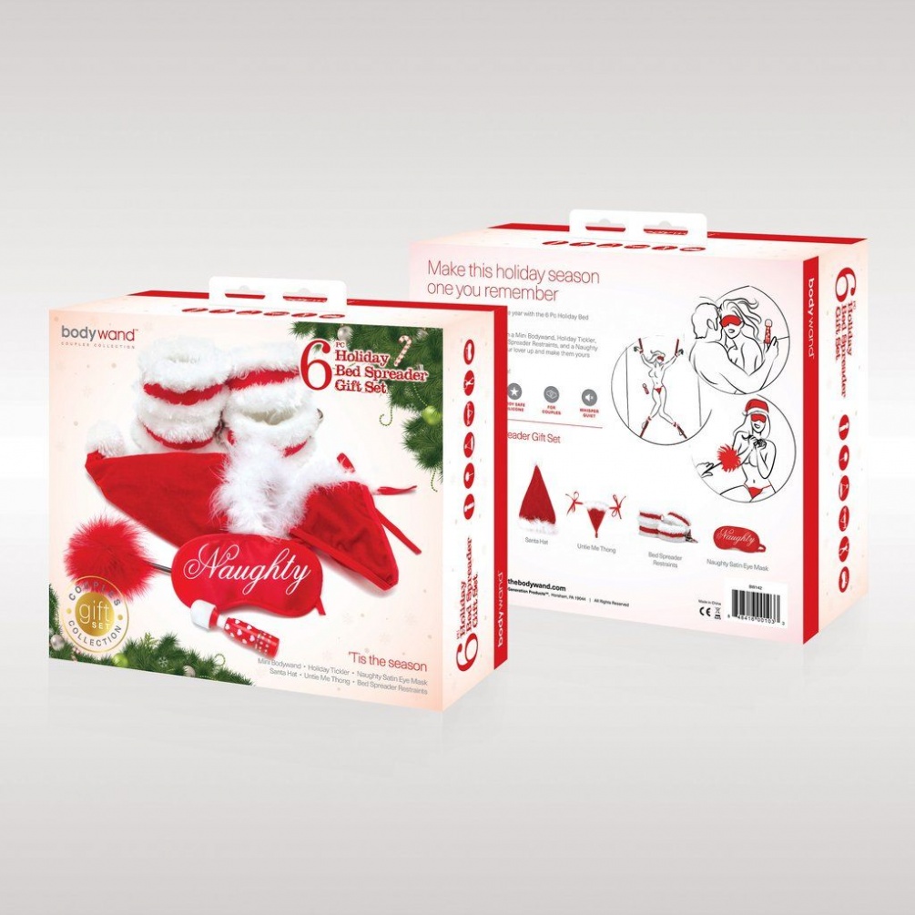 Make this holiday season one you remember.
Celebrate your ... Bodywand - Holiday Bed Spreader Set photo-10