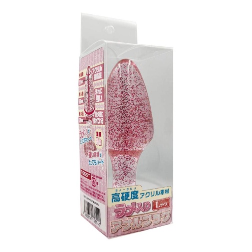 T-Best - 闪光肛门塞 L - 粉红色 照片
