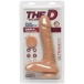 Doc Johnson - 9" Super D Realistic Dildo w Balls - Vanilla photo-3