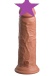 King Cock - 8" Elite 仿真阴茎 - 焦糖色 照片-2
