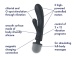 Satisfyer - Triple Lover 三重快感兔子震動棒 - 灰色 照片-4
