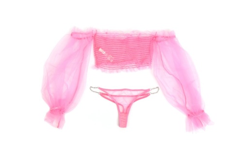 Ohyeah - Sexy Mesh Set - Pink - M photo