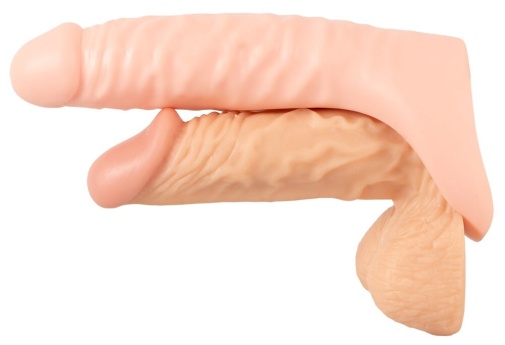 Realistixxx - 雙頭插入震動套 - 肉色 照片