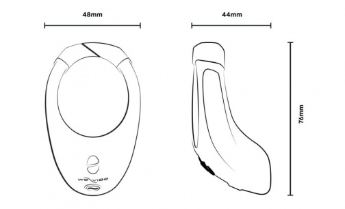 We-Vibe - Bond Ring - Black photo