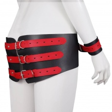 MT - Waist Band w Handcuffs - Black photo