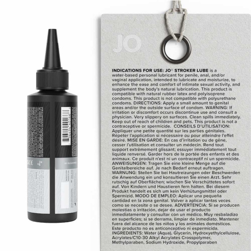 JO - Stroker 男士自慰專用水性潤滑劑 - 120ml 照片