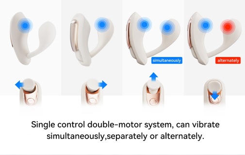 Qingnan - Wearable Vibrator #6 - Beige photo