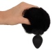 You2Toys - Fluffy Tail Plug M - Black 照片-4