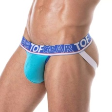 TOF Paris - Champion Jockstrap - Turquoise - M photo