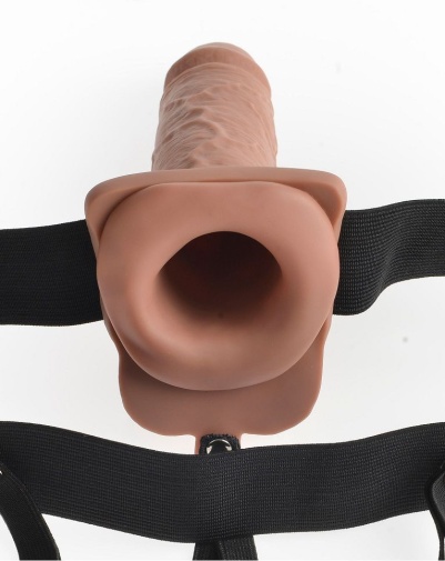 Fetish Fantasy - 7" Vibro Hollow Strap-On w Balls photo