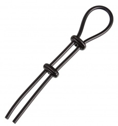 Malesation - Adjustable Cock & Testicle Ring - Black photo