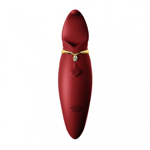Zalo - Hero APP 2in1 Clitoral Massager - Wine Red photo