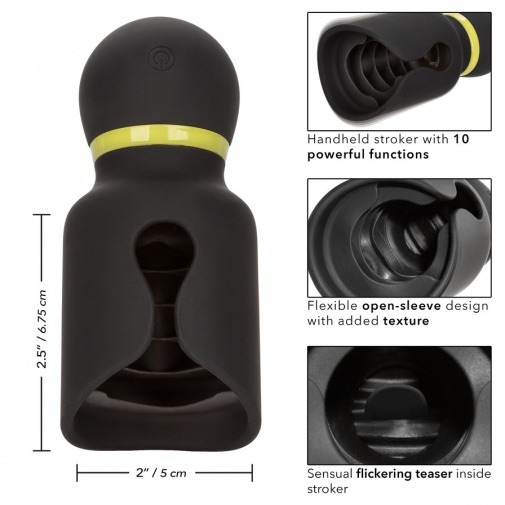 CEN - Boundless Flickering Vibro Stroker - Black photo