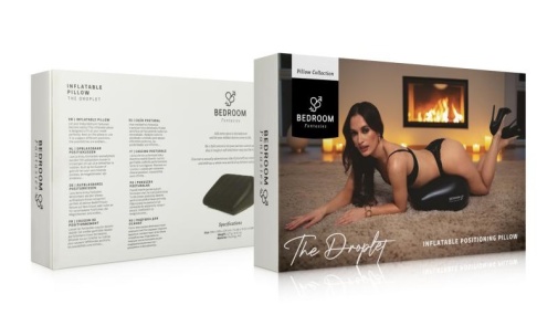 Bedroom Fantasies - Droplet 充氣式靈活姿勢情趣枕頭 - 黑色 照片