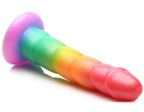 Simply Sweet - Swirl Dildo - Rainbow photo