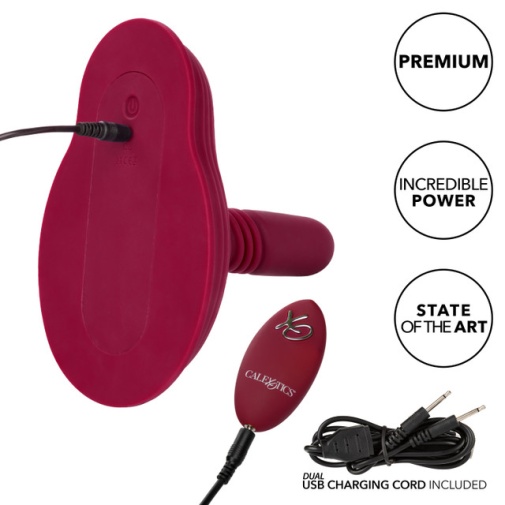 CEN - Dual Rider Thrust & Grind Massager - Red photo