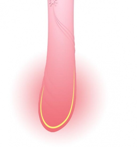 Zalo - Courage Heating G-spot Vibrator - Fairy Pink photo