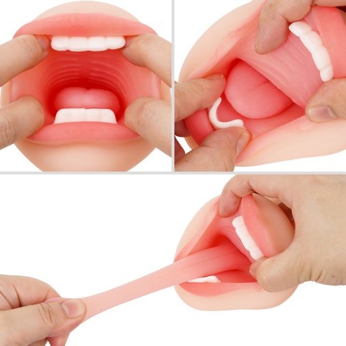 Ondo - NUPU3 Double Side Masturbator Mouth and Pussy 照片