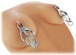Master Series - Japanese Nipple Clamps - Silver photo-3