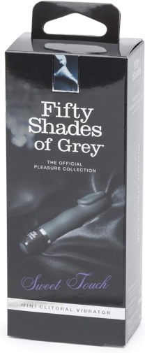 Fifty Shades of Grey - Sweet Touch Mini Clitoral Vibrator - Black photo