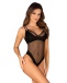 Obsessive - Nesari Crotchless Teddy - Black - XS/S 照片