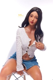 Miku Asian Realistic Sex Doll, Small Breast, Soft Silicone - 152 cm (5 ft) photo