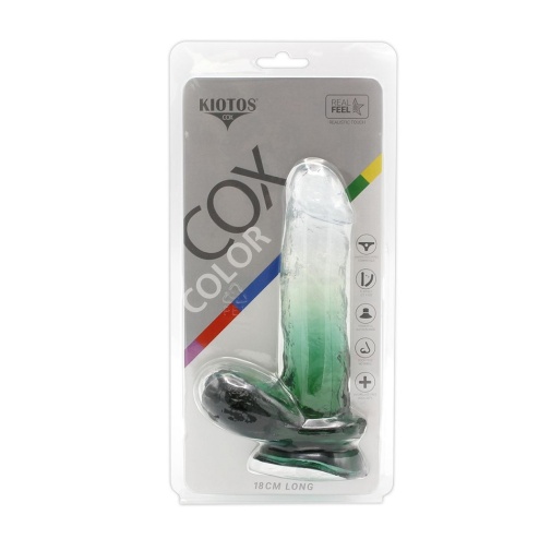 Kiotos - Realistic Dildo 07 - Green photo