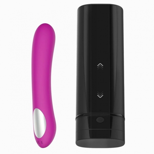 Kiiroo - Onyx+ & Pearl2 Couple Set - Purple photo