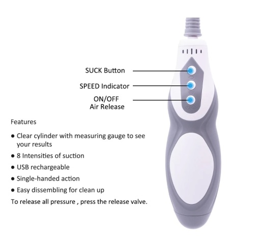 Canwin - Dildo Shape Pump Masturbator w Flesh Sleeve photo