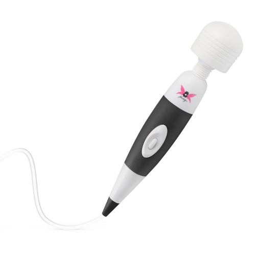 Pixey - Wand Massager - Black/White photo