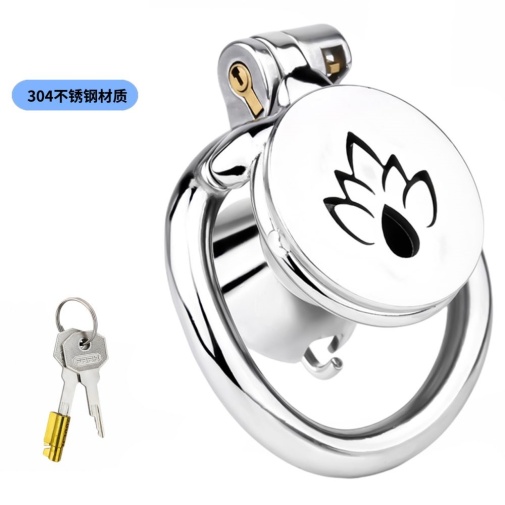 FAAK - Lily Flower Chastity Cage 45mm 照片
