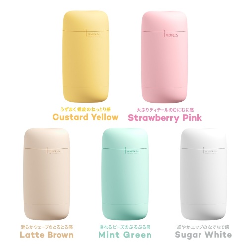 Tenga - Puffy Waves - Latte Brown photo