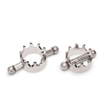 Prowler - Magnetic Nipple Crown Clamps - Silver 照片
