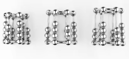 MT - Sliding Balls Cock Ring S-size photo