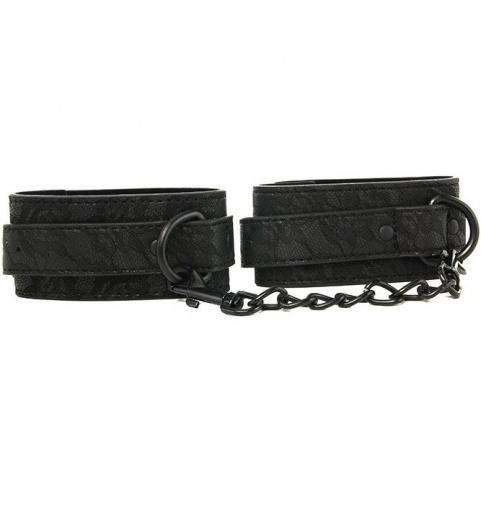Sportsheets - Midnight Lace Cuffs - Black photo