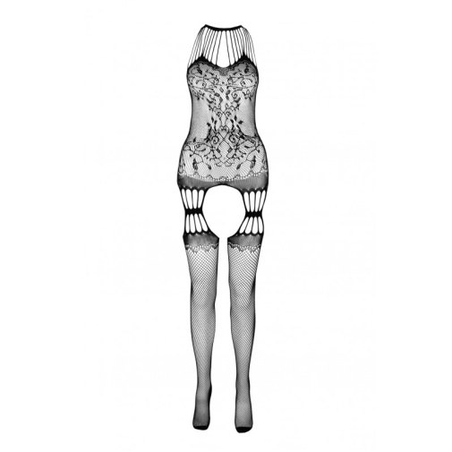 Passion - Bodystocking BS095 - Black photo