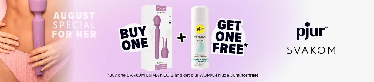 SVAKOM+Pjur female 2 Anal August