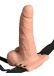 Fetish Fantasy - 6" 寸穿戴式空心震动假阳具连睾丸 照片-3