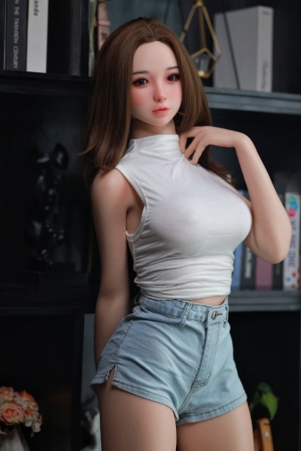 Amber Japanese Realistic Sex Doll, Skinny Body, Ultra Soft Silicone 165 cm (5’4 ft) photo