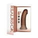 RealRock - 6" Vibro Curve Dildo - Caramel photo-6