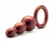 Anal Adventures Matrix - Beaded Loop Plug - Copper photo-2