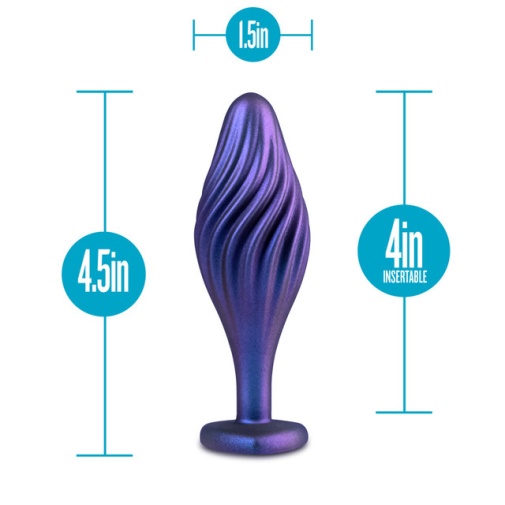 AAM - Swirling Bling Plug - Blue photo