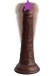 King Cock - 7" Elite Vibro Cock - Brown photo-2